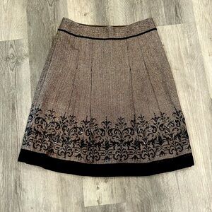 Vintage Ann Taylor Loft lightweight wool skirt, EUC